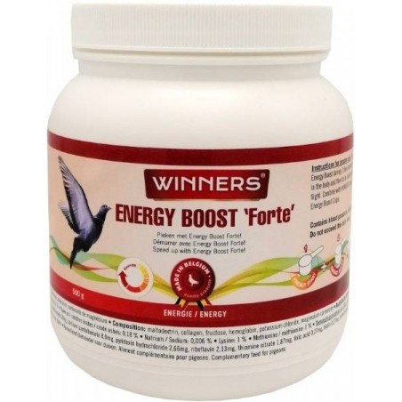 Energy Boost Forte, stimule la performance et la défense 500gr - Winners à 30,30 € - Winners - 81185 - Complément Alimentaire