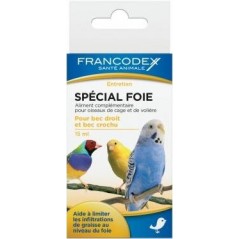 Special Foie, protège le foie à base de choline 15ml - Francodex 174041 Francodex 6,95 € Ornibird