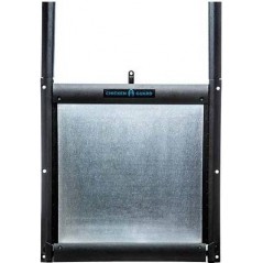 Porte Autobloquante en Aluminium 25 x 30cm - Chickenguard à 49,41 € - ChickenGuard - RAUTOLK - Poulailliers