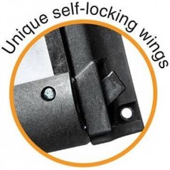 Porte Autobloquante en Aluminium 25 x 30cm - Chickenguard à 49,41 € - ChickenGuard - RAUTOLK - Poulailliers