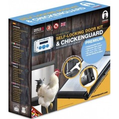 Ouvre-trappe automatique Premium et Porte Autobloquante - Chickenguard - 210,74 € - ChickenGuard - 634158992872 - Ornibird SRL