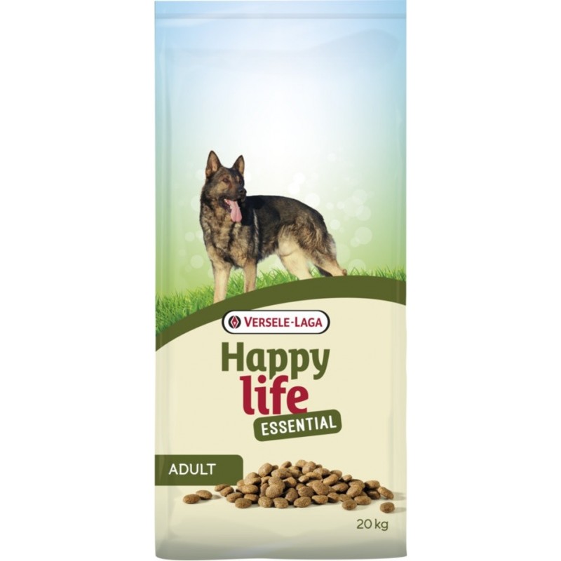 Happy Life Essential 20kg - Croquettes de base pour chiens adultes 431205 Versele-Laga 39,50 € Ornibird