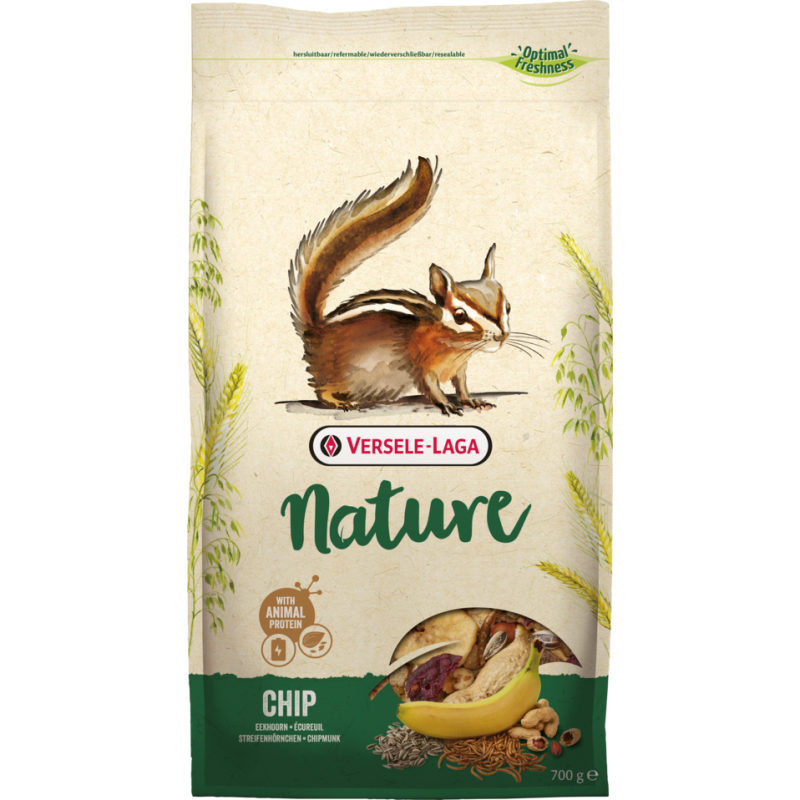 Nature Chip 700gr - Mélange varié et riche en céréales pour écureuils 461425 Versele-Laga 7,45 € Ornibird