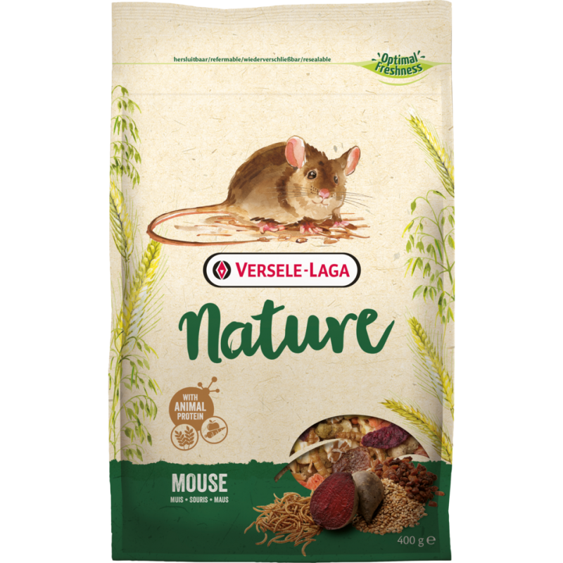 Nature Mouse 400gr - Mélange varié et riche en céréales pour souris 461421 Versele-Laga 3,75 € Ornibird