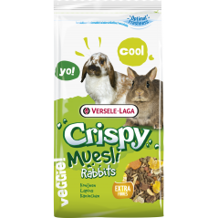 Crispy Muesli Rabbits 10kg - Mélange de qualité, riche en fibres, pour lapins (nains) 461026 Versele-Laga 14,90 € Ornibird
