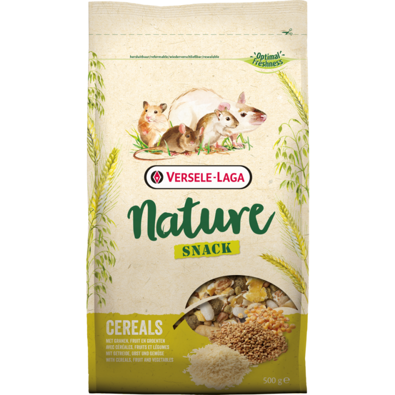 Nature Snack Cereals 500gr - Friandise aux céréales riche et varié Nature Snack Cereals 500gr - Friandise aux céréales riche et varié