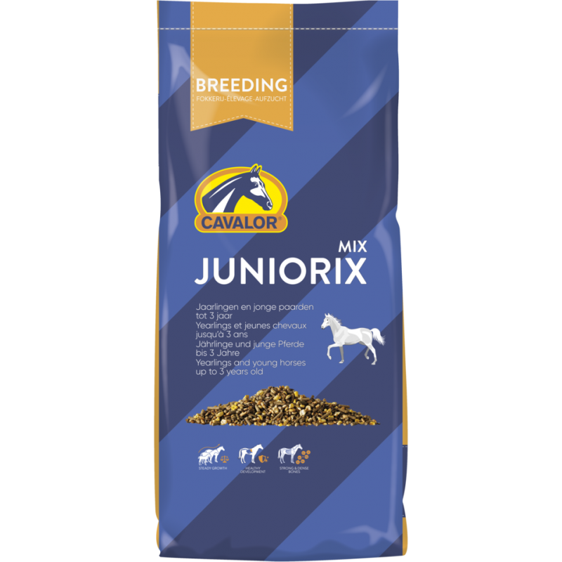 Cavalor BREEDING Juniorix 20kg - Mélange équilibré et nutritive Cavalor BREEDING Juniorix 20kg - Mélange équilibré et nutritive