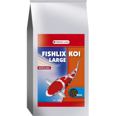 Fishlix Koi Large 8mm 8kg - Granulés extrudés flottants pour Koi 450007 Versele-Laga 47,75 € Ornibird