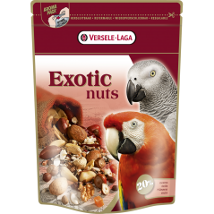 Prestige Premium Perroquets Exotic Nuts Mix 750gr - Mélange de graines, de céréales et de noix pour perroquets 421782 Versele...