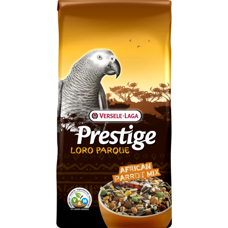 Prestige Loro Parque African Parrot Mix 15kg - Mélange de graines + granulés VAM - Perroquets Africains 422204 Versele-Laga 3...