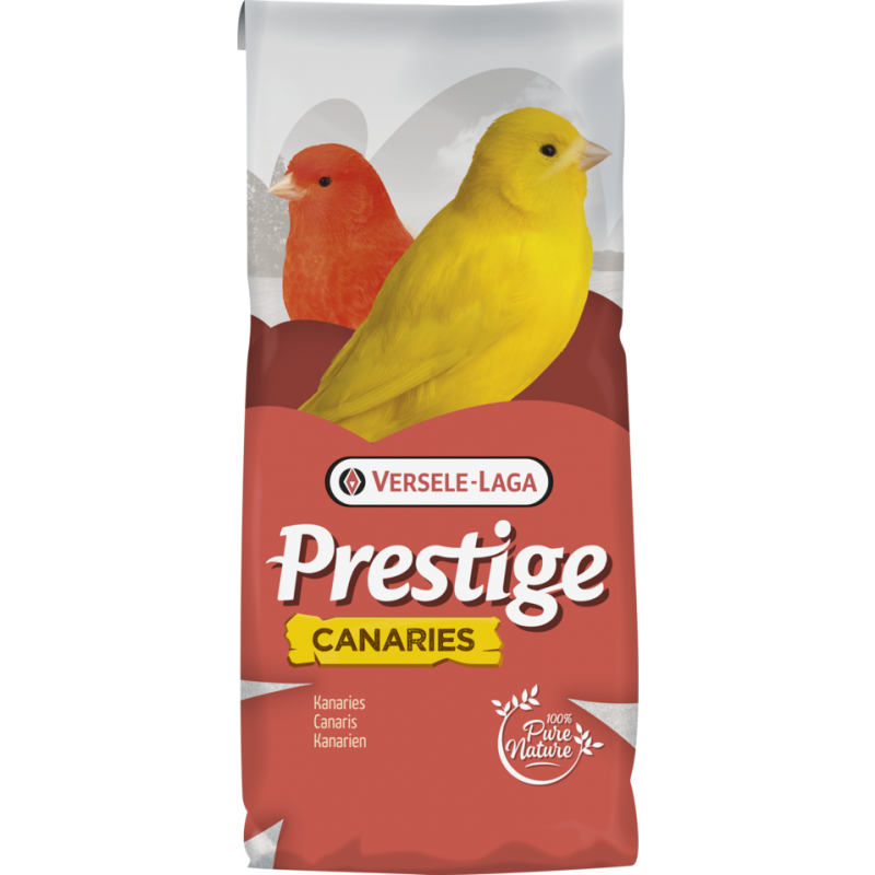 Prestige Canaris Gourmet 20kg - Mélange de graines de qualité avec des morceaux de biscuit 421078 Versele-Laga 36,00 € Ornibird