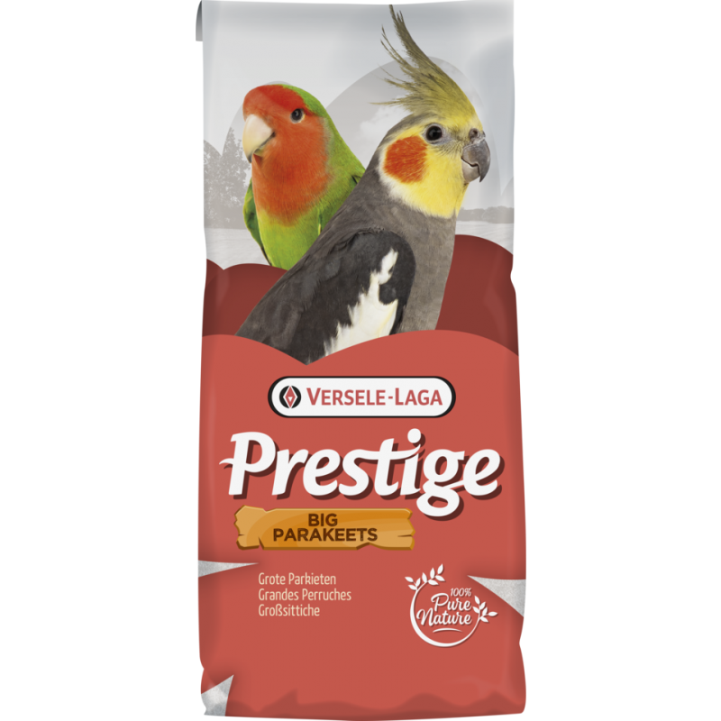 Prestige Grandes Perruches Elevage 20kg - Mélange de graines pour l'élevage avec graines de tournesol 421888 Versele-Laga 31,...