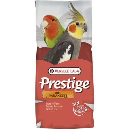 Prestige Grandes Perruches Elevage 20kg - Mélange de graines pour l'élevage avec graines de tournesol à 31,25 € - Versele-Lag...