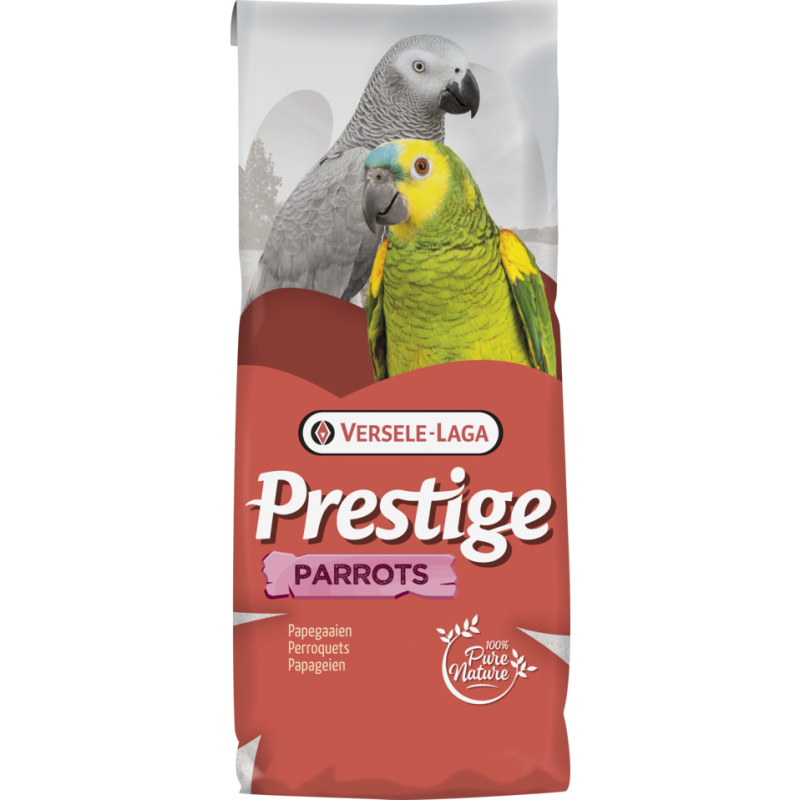 Prestige Perroquets Super Régime 20kg - Mélange léger de graines & de céréales - contre l'engraissement 421828 Versele-Laga 3...