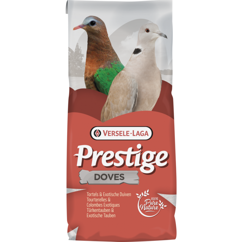 Prestige Pigeons Exotiques 20kg - Mélange de graines de qualité 411518 Versele-Laga 22,30 € Ornibird