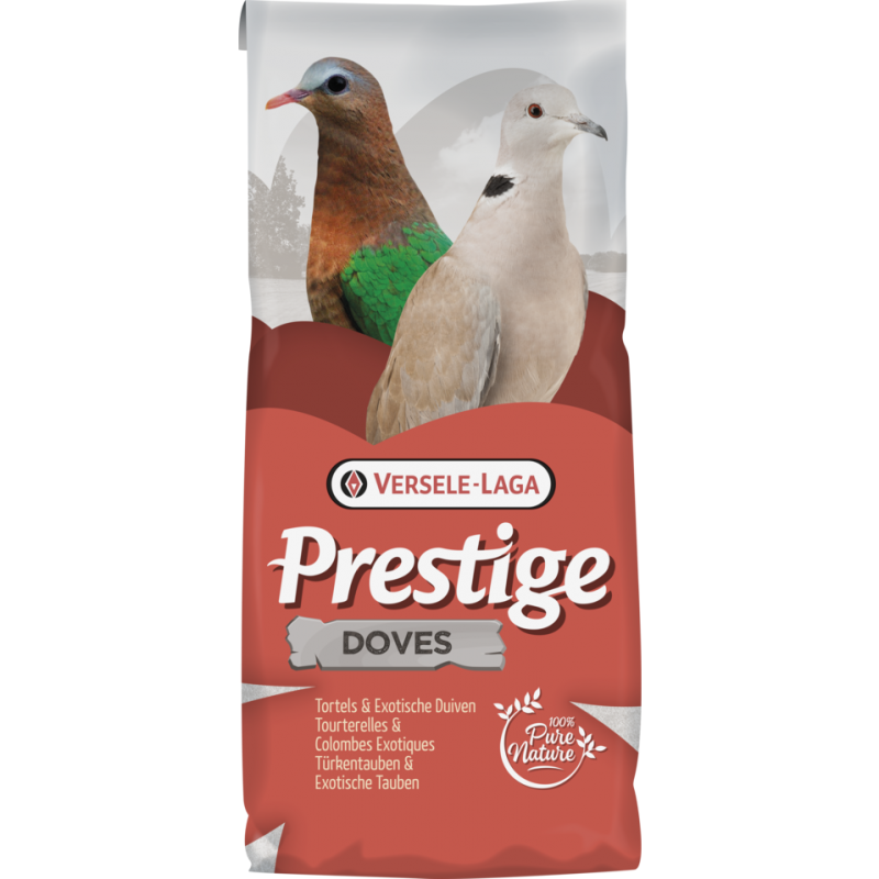 Prestige Pigeons - Tourterelles 20kg - Mélange de graines de qualité 411496 Versele-Laga 19,50 € Ornibird