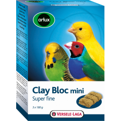 Orlux Clay Bloc Mini 540gr - Brique à picorer canaris, oiseaux exotiques, perruches ondulées 424100 Versele-Laga 4,20 € Ornibird