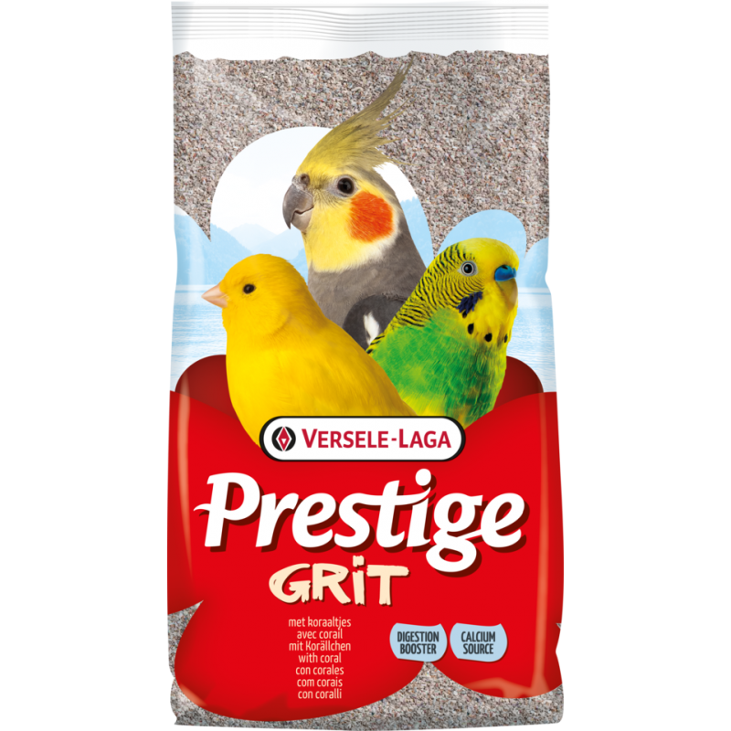 Prestige Grit avec du Corail 2,5kg - Un complément alimentaire idéal pour tous les oiseaux 423111 Versele-Laga 3,20 € Ornibird