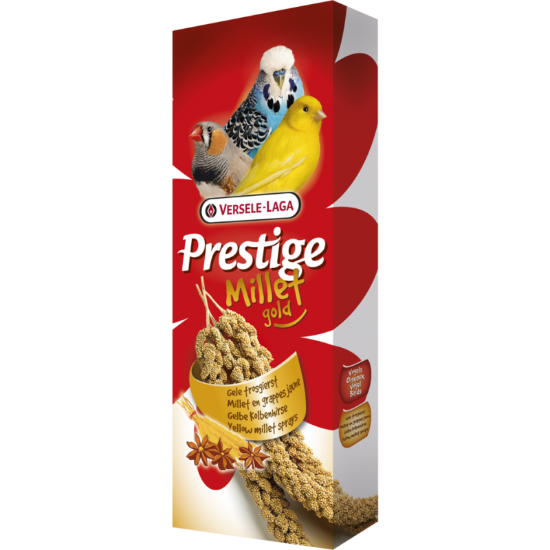 Prestige Millet Jaune 100gr - Graines de millet jaune de qualité 451343 Versele-Laga 3,90 € Ornibird