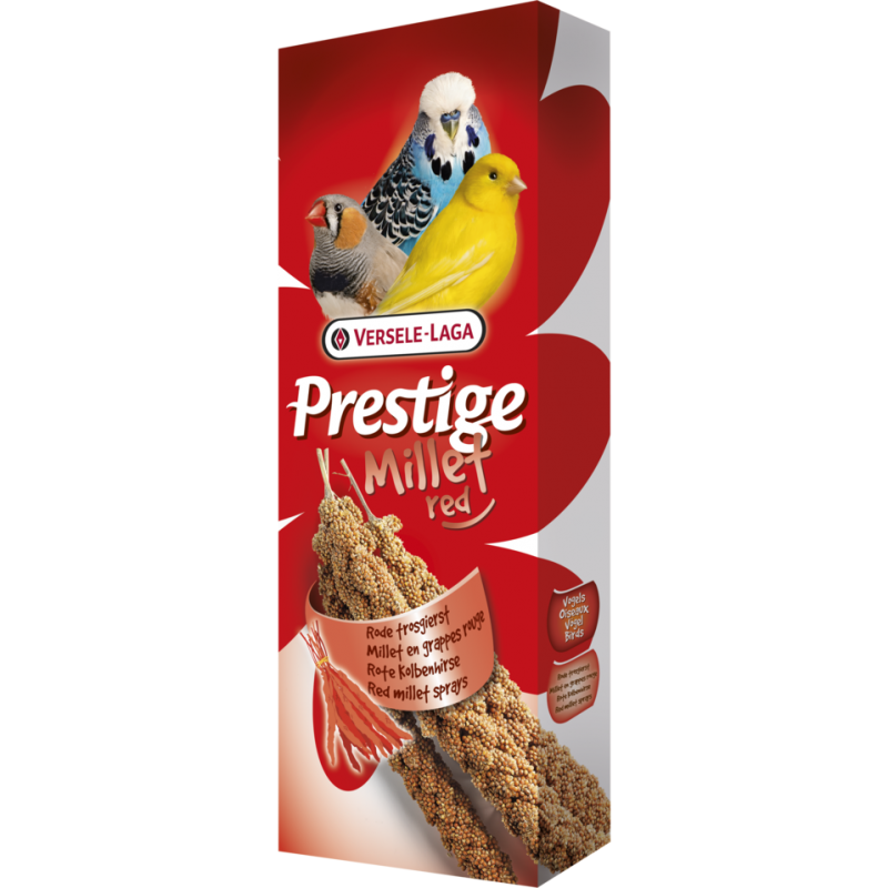 Prestige Millet Rouge 100gr - Graines de millet rouge de qualité 451344 Versele-Laga 4,00 € Ornibird