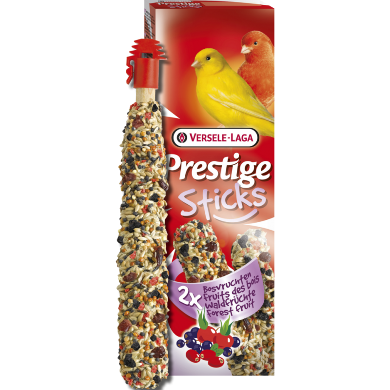 Prestige Sticks Canaris Fruits des Bois - 2 pcs 60gr - Sticks de graines très variés 422307 Versele-Laga 2,20 € Ornibird