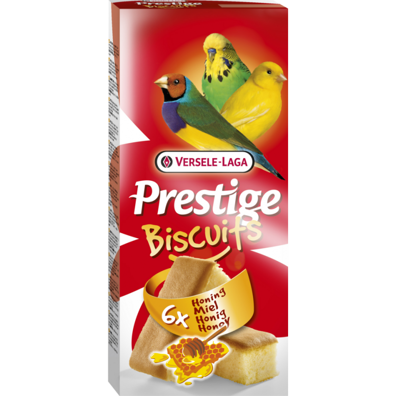 Prestige Biscuits Miel - 6 pcs 70gr - Six biscuits délicieux au miel 422265 Versele-Laga 3,80 € Ornibird