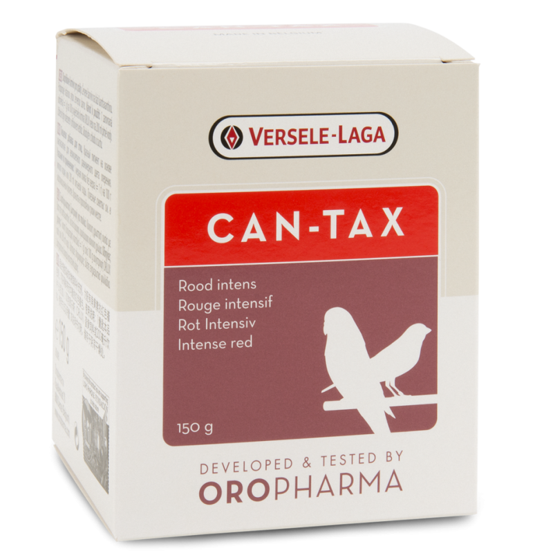 Oropharma Can-Tax 150gr - Colorant rouge à base de canthaxanthine - oiseaux 460217 Versele-Laga 21,50 € Ornibird