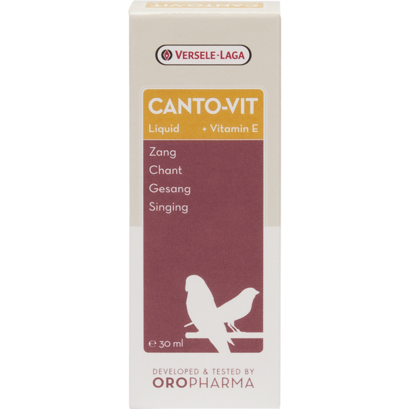 Oropharma Canto-Vit Liquid 30ml - Préparation avec extra vit. E pour stimuler le chant - oiseaux 460202 Versele-Laga 8,40 € O...