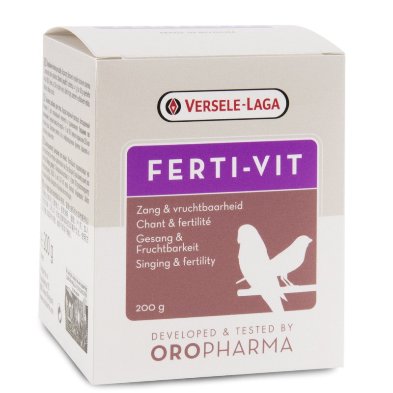 Oropharma Ferti-Vit 200gr - Mélange de vitamines pour la fertilité et la vitalité - oiseaux Oropharma Ferti-Vit 200gr - Mélange de vitamines pour la fertilité et la vitalité - oiseaux