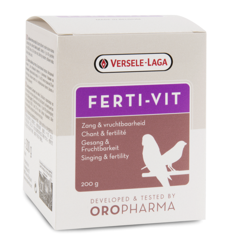 Oropharma Ferti-Vit 200gr - Mélange de vitamines pour la fertilité et la vitalité - oiseaux 460206 Versele-Laga 13,90 € Ornibird