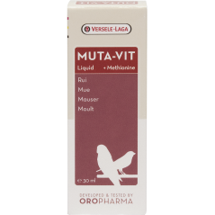 Oropharma Muta-Vit Liquide 30ml - Mélange de vitamines et de la méthionine pour la mue - oiseaux 460201 Versele-Laga 8,40 € O...