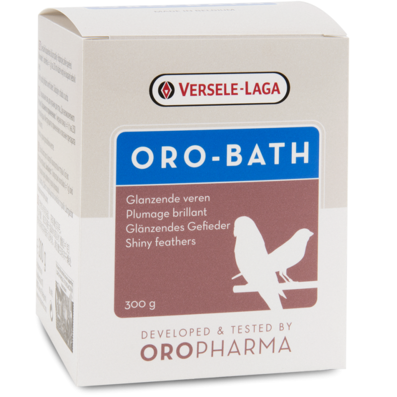 Oropharma Oro-Bath 300gr - Sel de bain pour un plumage brillant - oiseaux 460213 Versele-Laga 10,20 € Ornibird
