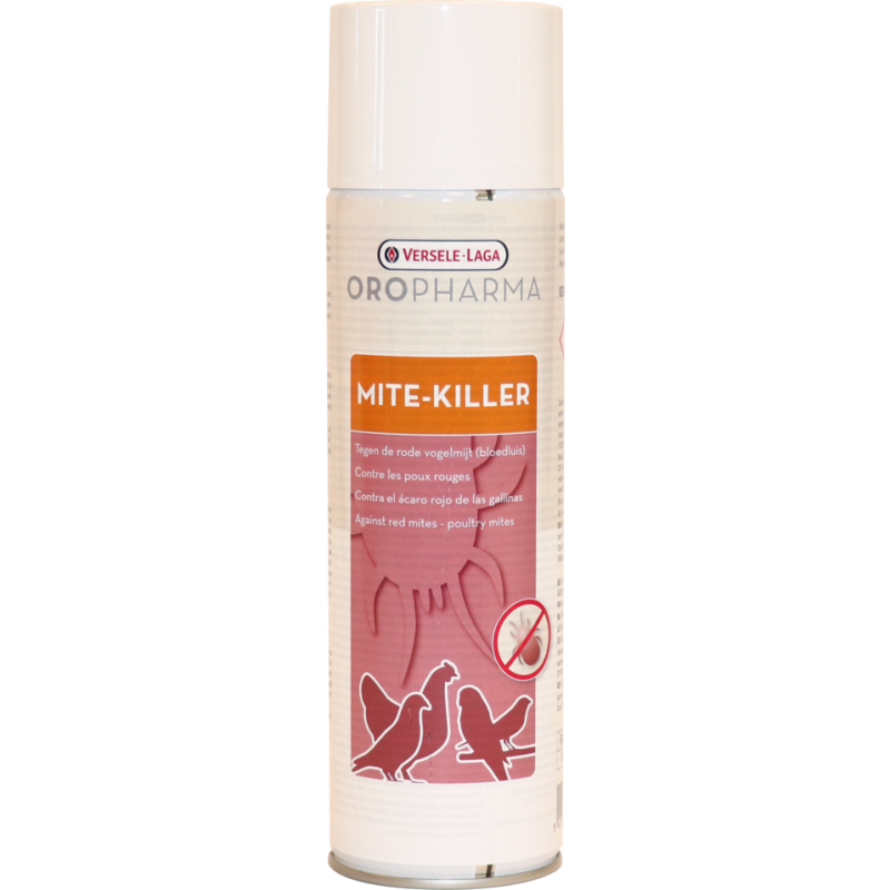Oropharma Mite-Killer 500ml - Spray contre mites, puces et poux rouges 460226 Versele-Laga 21,40 € Ornibird
