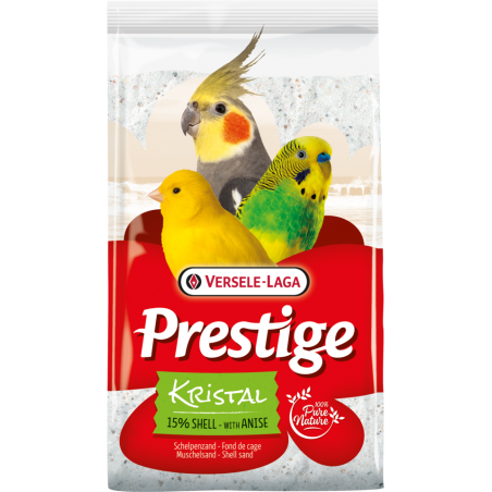 Prestige Kristal Fond de Cage - blanc 5kg à 3,95 € - Versele-Laga - 423004 - Prestige