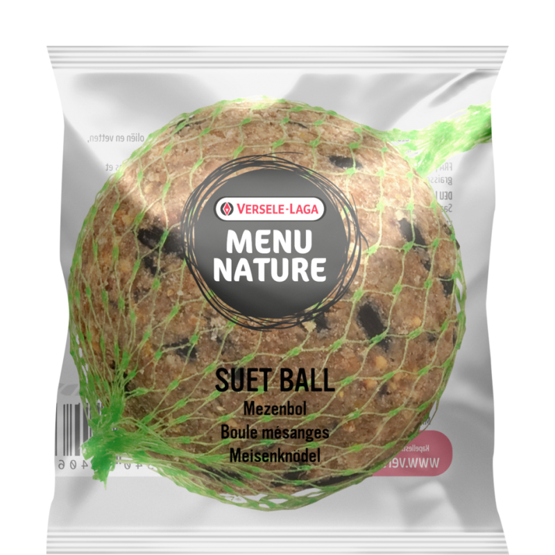 Menu Nature 100 suet balls with foil (carton box) 90gr - aliment d'hiver gras pour les oiseaux de la nature 464408 Versele-La...