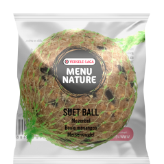 Menu Nature 50 suet balls with net 4,5kg - Boule mésanges - aliment d'hiver gras (avec filet, sans plastique, dans seau) 4644...