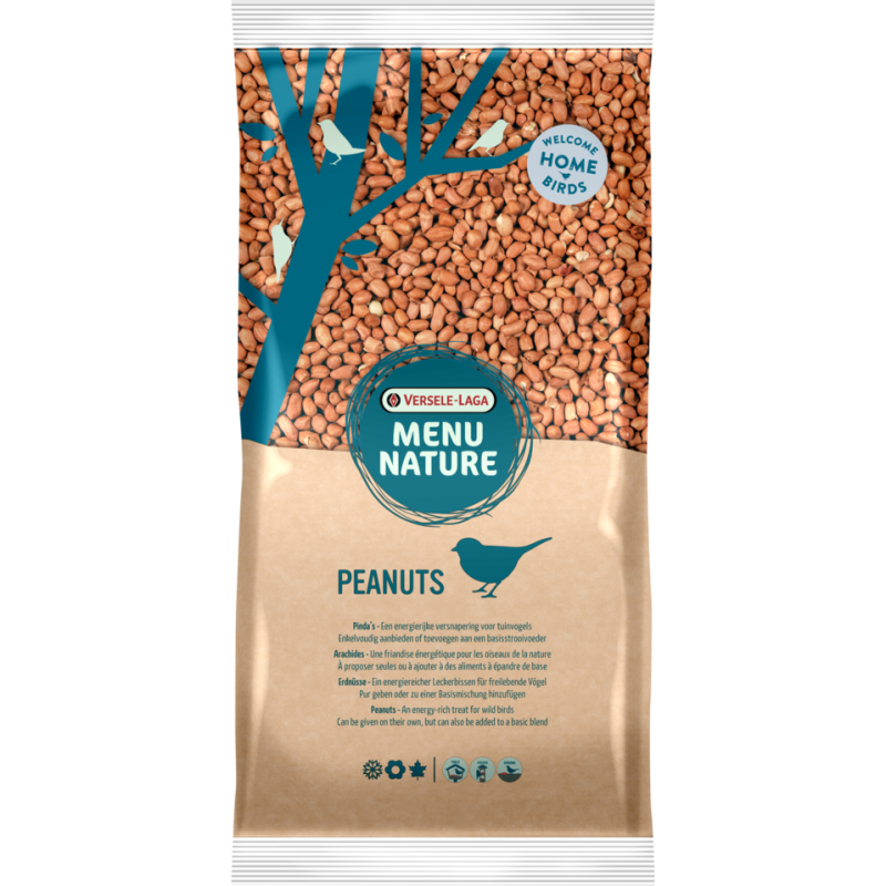 Menu Nature Peanuts 2kg - Cacahuètes pour les oiseaux de la nature 464803 Versele-Laga 10,10 € Ornibird