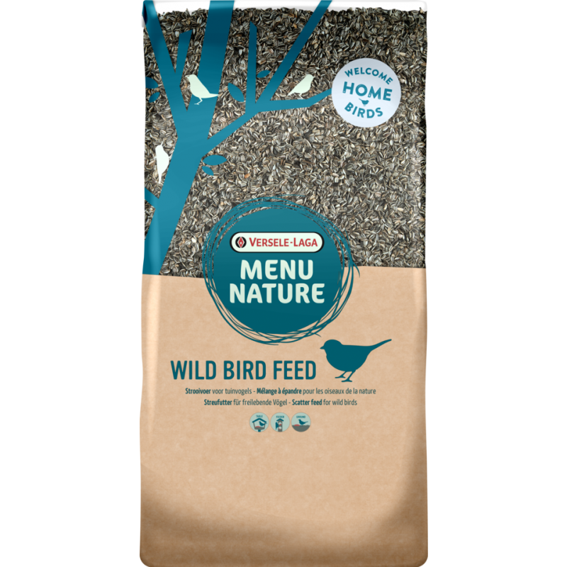 Menu Nature Sunflower seeds 7,5kg - Graines de tournesol entières pour oiseaux de la nature 464808 Versele-Laga 18,70 € Ornibird