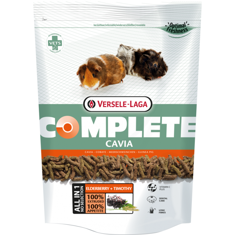 Complete Cavia 500gr - Croquettes riches en fibres pour cobayes 461251 Versele-Laga 4,65 € Ornibird