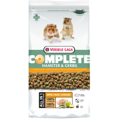 Complete Hamster & Gerbil 2kg - Croquettes riches en protéines - hamsters (nains) et gerbilles 461314 Versele-Laga 18,00 € Or...