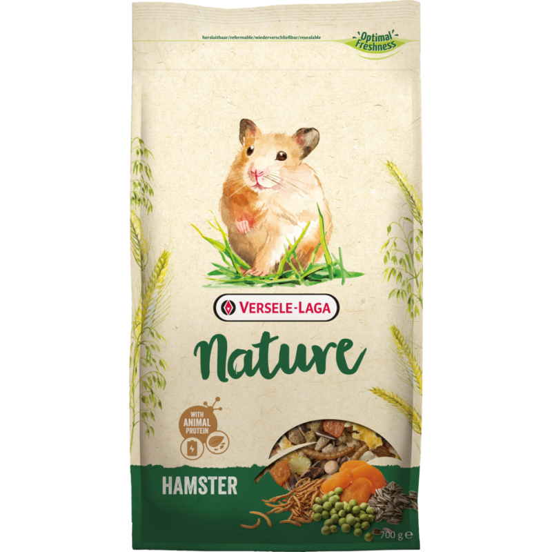 Nature Hamster 700gr - Mélange varié et riche en céréales pour hamsters 461418 Versele-Laga 5,35 € Ornibird