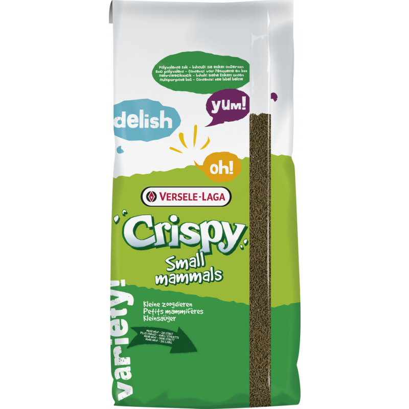 Crispy Pellets - Breeder Guinea Pig - 3mm pellet 25kg - Aliment d'élevage, riche en fibres & en protéines, pour cobayes Crispy Pellets - Breeder Guinea Pig - 3mm pellet 25kg - Aliment d'élevage, riche en fibres & en protéines, pour cobayes