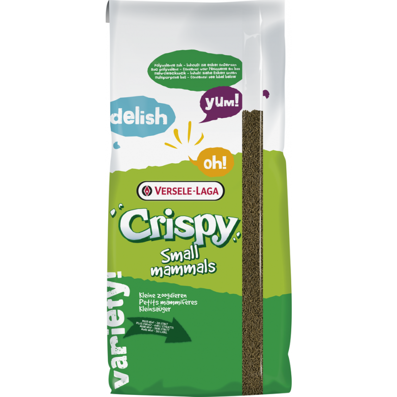 Crispy Pellets - Breeder Guinea Pig - 3mm pellet 25kg - Aliment d'élevage, riche en fibres & en protéines, pour cobayes 46150...