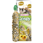 Crispy Sticks Gerbilles-Souris Tournesol & Miel 2 pcs 110gr - Sticks à ronger cuits au four Crispy Sticks Gerbilles-Souris Tournesol & Miel 2 pcs 110gr - Sticks à ronger cuits au four