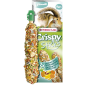 Crispy Sticks Hamsters-Ecureuils Fruits Exotiques 2 pcs 110gr - Sticks à ronger cuits au four Crispy Sticks Hamsters-Ecureuils Fruits Exotiques 2 pcs 110gr - Sticks à ronger cuits au four