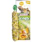 Crispy Sticks Hamsters-Gerbilles Miel 2 pcs 110gr - Sticks à ronger cuits au four Crispy Sticks Hamsters-Gerbilles Miel 2 pcs 110gr - Sticks à ronger cuits au four
