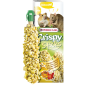 Crispy Sticks Hamsters-Rats Popcorn & Miel 2 pcs 100gr - Sticks à ronger cuits au four