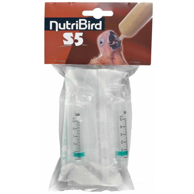 Nutribird S50 (6 pièces) 5 ml - Seringues pour l'élevage à la main 408540 Versele-Laga 6,50 € Ornibird