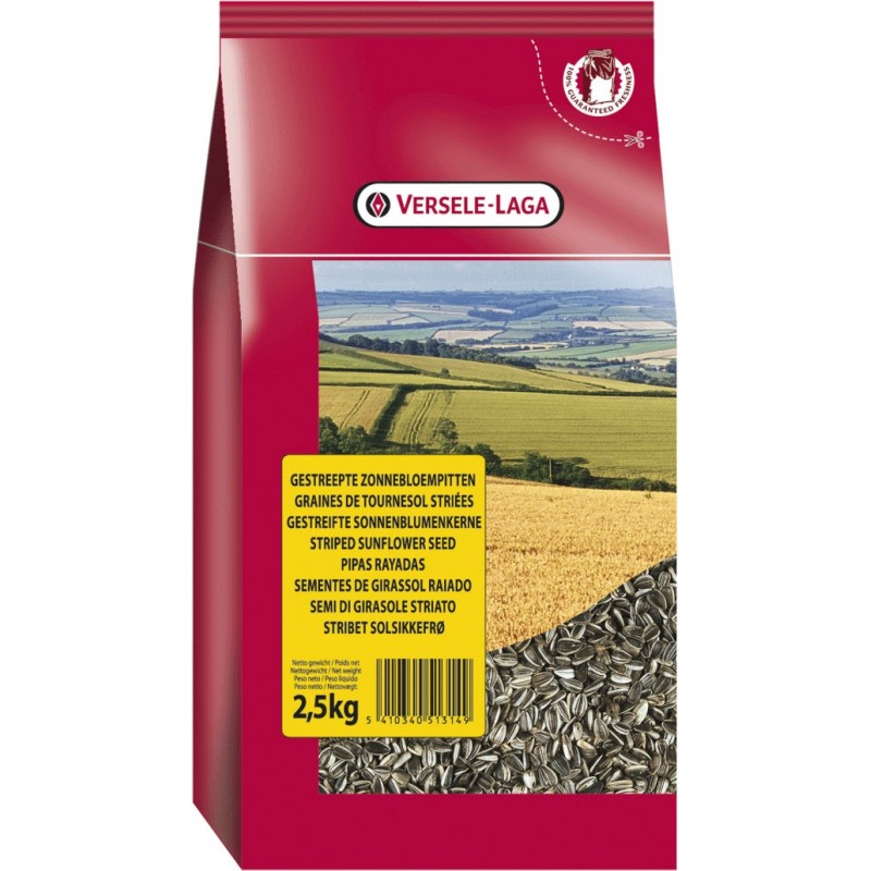 Versele- Laga Tournesols Striés 2,5kg Versele- Laga Tournesols Striés 2,5kg