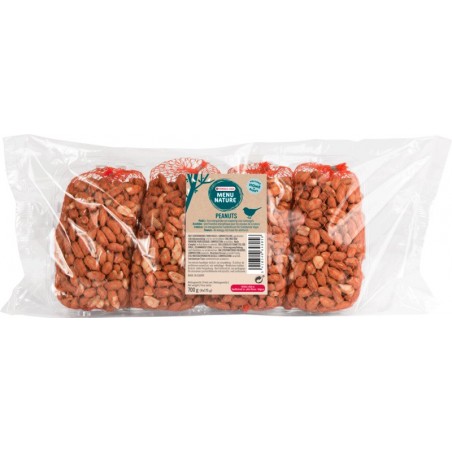 Menu Nature Peanuts in net - 4 in tray 700gr - Cacahuètes pour les oiseaux de la nature à 5,25 € - Versele-Laga - 464805 - Oi...